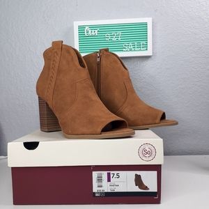 New open toe heel